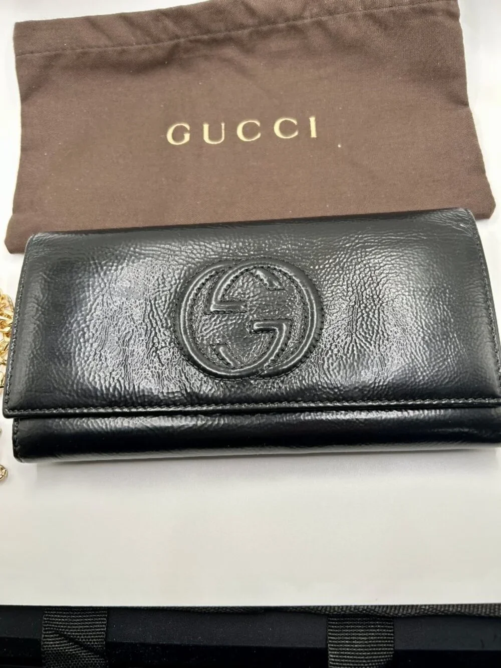 Gucci Soho Cellarius Long Flap Wallet